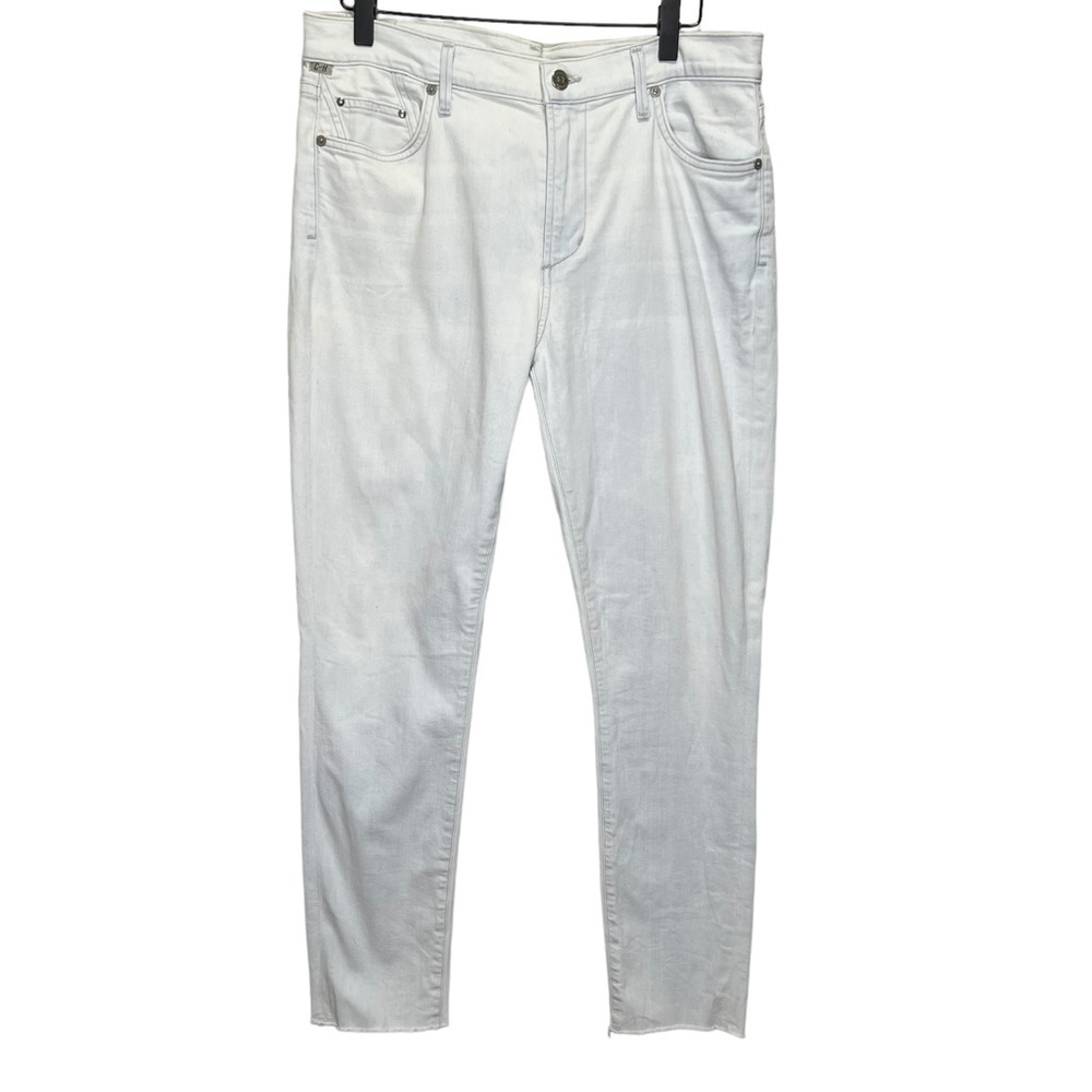 Citizens of Humanity Rocket High Rise Skinny Jeans Raw Hem size 31